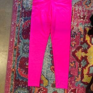 Bright Pink Kids Leggings